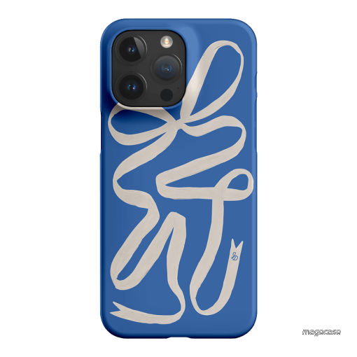 Something Blue Ribbon Printed Phone Cases by Jasmine Dowling - The Dairy