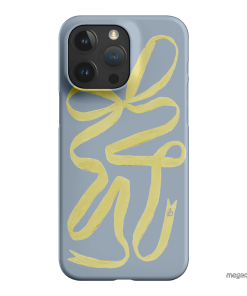 Sorbet Ribbon Printed Phone Cases iPhone 15 Pro Max / Snap by Jasmine Dowling - The Dairy