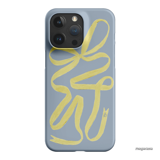 Sorbet Ribbon Printed Phone Cases iPhone 15 Pro Max / Snap by Jasmine Dowling - The Dairy