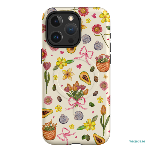 Bouquets & Bows Printed Phone Cases by BG. Studio - The Dairy