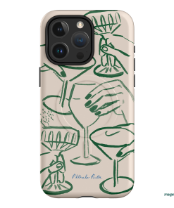 Cheers Printed Phone Cases iPhone 15 Pro Max / Armoured MagSafe by Phthalo Ruth - The Dairy