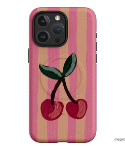 Cherry On Top Printed Phone Cases iPhone 15 Pro Max / Armoured MagSafe by Amy Gibbs - The Dairy