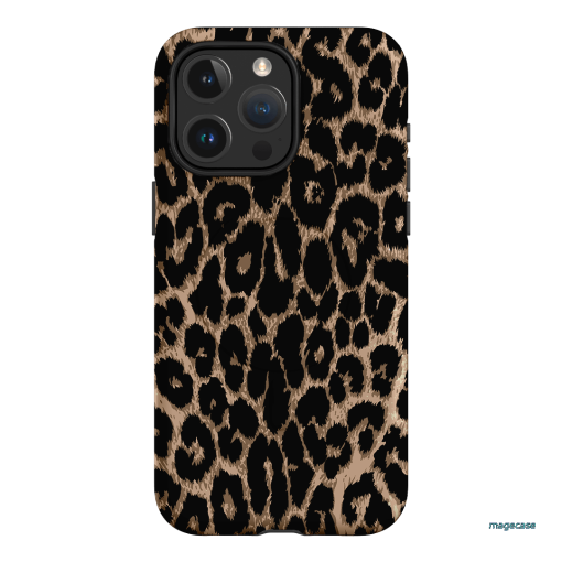 Classic Leopard Printed Phone Cases iPhone 15 Pro Max / Armoured MagSafe by The Dairy - The Dairy