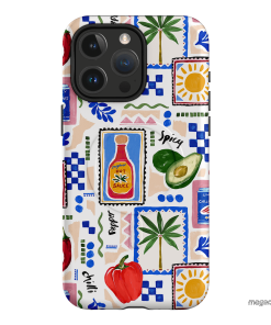 Mexico Holiday Printed Phone Cases iPhone 15 Pro Max / Armoured MagSafe by Charlie Taylor - The Dairy