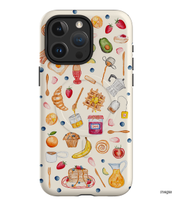 Sunday Breakfast Printed Phone Cases iPhone 15 Pro Max / Armoured MagSafe by BG. Studio - The Dairy