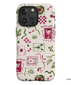 Martini Gal Printed Phone Cases iPhone 15 Pro Max / Armoured by Charlie Taylor - The Dairy