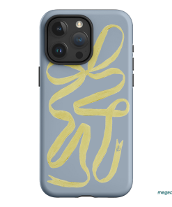 Sorbet Ribbon Printed Phone Cases iPhone 15 Pro Max / Armoured by Jasmine Dowling - The Dairy