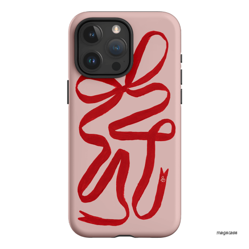 Valentine Ribbon Printed Phone Cases by Jasmine Dowling - The Dairy
