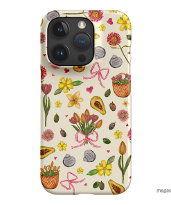 Bouquets & Bows Printed Phone Cases iPhone 15 Pro / Snap by BG. Studio - The Dairy