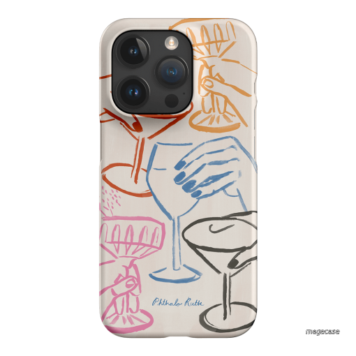 Cheers Multi Printed Phone Cases iPhone 15 Pro / Snap by Phthalo Ruth - The Dairy
