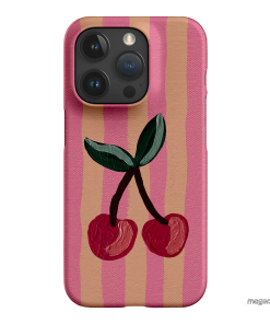 Cherry On Top Printed Phone Cases iPhone 15 Pro / Snap by Amy Gibbs - The Dairy