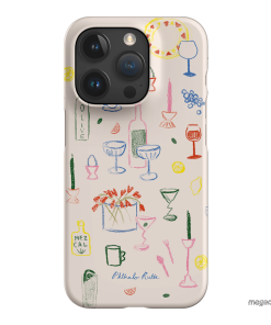 Dinnerware Printed Phone Cases iPhone 15 Pro / Snap by Phthalo Ruth - The Dairy