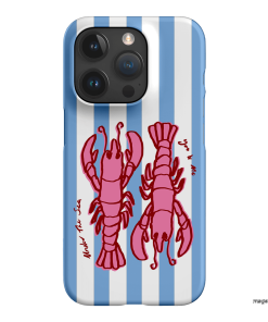 Lobster for Life Printed Phone Cases iPhone 15 Pro / Snap by The Dairy - The Dairy