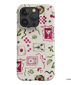 Martini Gal Printed Phone Cases iPhone 15 Pro / Snap by Charlie Taylor - The Dairy