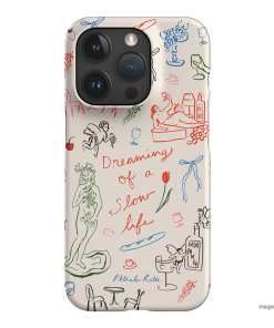 Muse Dreams Printed Phone Cases iPhone 15 Pro / Snap by Phthalo Ruth - The Dairy