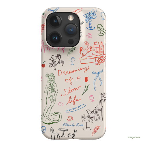 Muse Dreams Printed Phone Cases iPhone 15 Pro / Snap by Phthalo Ruth - The Dairy