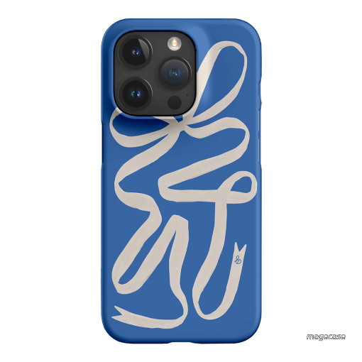 Something Blue Ribbon Printed Phone Cases by Jasmine Dowling - The Dairy