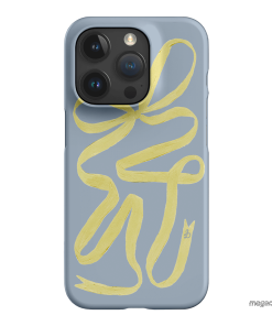 Sorbet Ribbon Printed Phone Cases iPhone 15 Pro / Snap by Jasmine Dowling - The Dairy
