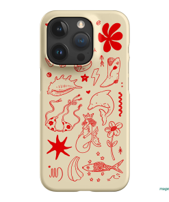 Spiced Cowboy Cream Printed Phone Cases iPhone 15 Pro / Snap by Easty Beasty - The Dairy