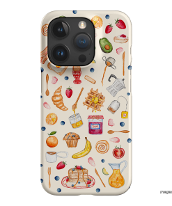 Sunday Breakfast Printed Phone Cases iPhone 15 Pro / Snap by BG. Studio - The Dairy