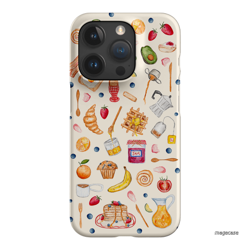 Sunday Breakfast Printed Phone Cases iPhone 15 Pro / Snap by BG. Studio - The Dairy