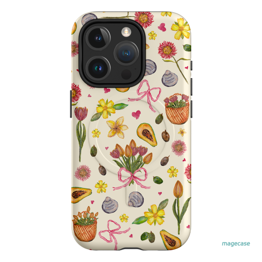 Bouquets & Bows Printed Phone Cases by BG. Studio - The Dairy