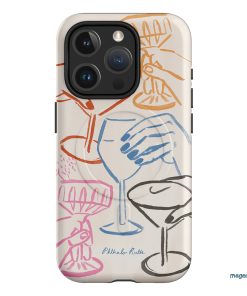 Cheers Multi Printed Phone Cases iPhone 15 Pro / Armoured MagSafe by Phthalo Ruth - The Dairy