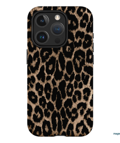 Classic Leopard Printed Phone Cases iPhone 15 Pro / Armoured MagSafe by The Dairy - The Dairy