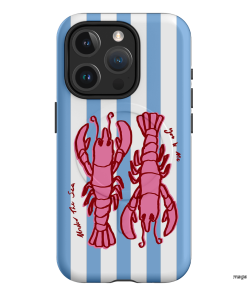 Lobster for Life Printed Phone Cases iPhone 15 Pro / Armoured MagSafe by The Dairy - The Dairy