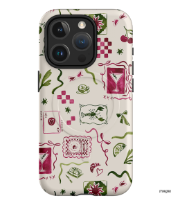 Martini Gal Printed Phone Cases iPhone 15 Pro / Armoured MagSafe by Charlie Taylor - The Dairy