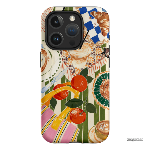 Morning Goss Printed Phone Cases iPhone 15 Pro / Armoured MagSafe by Charlie Taylor - The Dairy