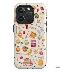 Sunday Breakfast Printed Phone Cases iPhone 15 Pro / Armoured MagSafe by BG. Studio - The Dairy