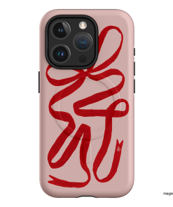 Valentine Ribbon Printed Phone Cases by Jasmine Dowling - The Dairy
