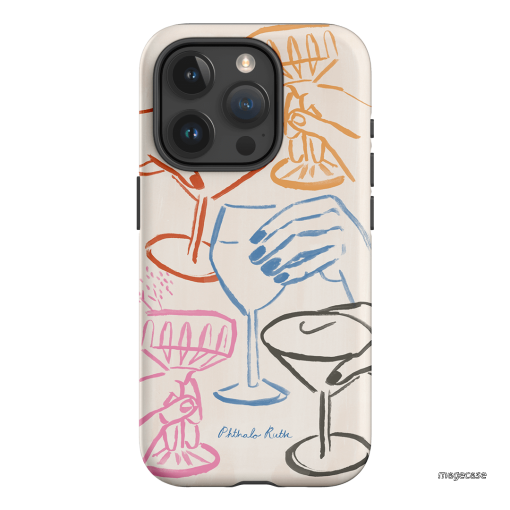Cheers Multi Printed Phone Cases iPhone 15 Pro / Armoured by Phthalo Ruth - The Dairy