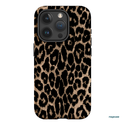 Classic Leopard Printed Phone Cases iPhone 15 Pro / Armoured by The Dairy - The Dairy