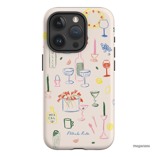 Dinnerware Printed Phone Cases iPhone 15 Pro / Armoured by Phthalo Ruth - The Dairy