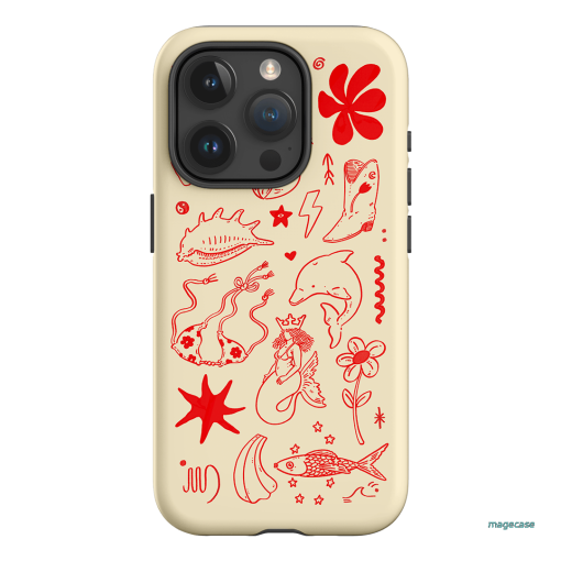 Spiced Cowboy Cream Printed Phone Cases iPhone 15 Pro / Armoured by Easty Beasty - The Dairy