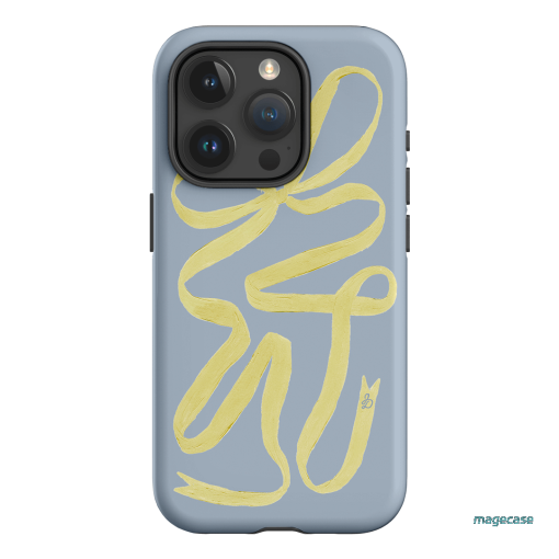 Sorbet Ribbon Printed Phone Cases iPhone 15 Pro / Armoured by Jasmine Dowling - The Dairy