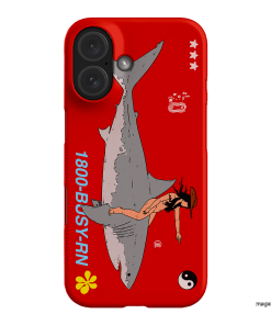 1800-Busy Rn in Red Printed Phone Cases iPhone 16 / Snap by Easty Beasty - The Dairy