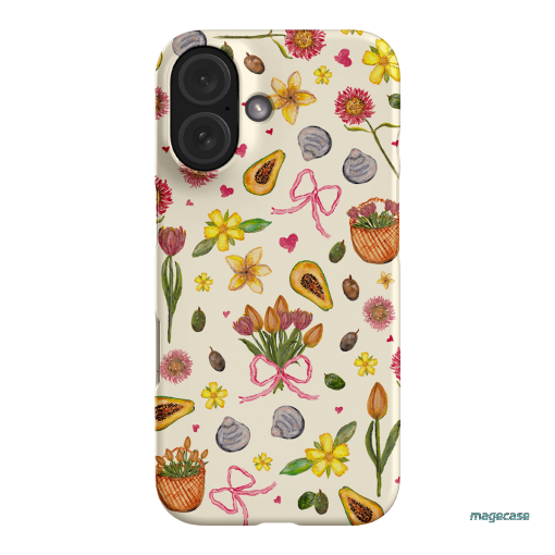 Bouquets & Bows Printed Phone Cases iPhone 16 / Snap by BG. Studio - The Dairy