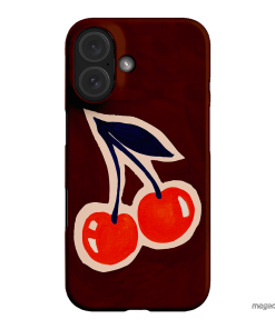 Cherries Printed Phone Cases iPhone 16 / Snap by Studio Bon - The Dairy