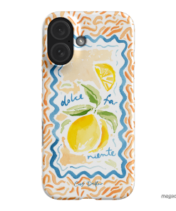Dolce Far Niente Printed Phone Cases iPhone 16 / Snap by Cass Deller - The Dairy