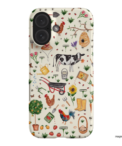 Farm Stay Printed Phone Cases iPhone 16 / Snap by BG. Studio - The Dairy