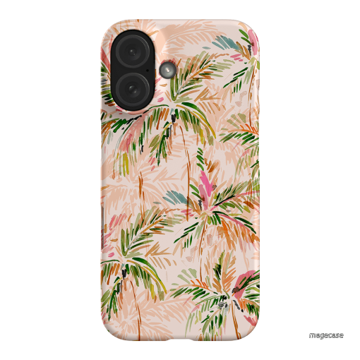 Hawaiian Palms Printed Phone Cases iPhone 16 / Snap by Cass Deller - The Dairy