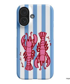 Lobster for Life Printed Phone Cases iPhone 16 / Snap by The Dairy - The Dairy