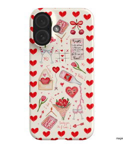 Love Note Printed Phone Cases iPhone 16 / Snap by BG. Studio - The Dairy
