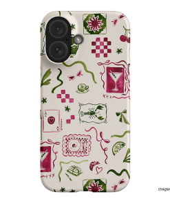 Martini Gal Printed Phone Cases iPhone 16 / Snap by Charlie Taylor - The Dairy