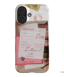 Missed Call Printed Phone Cases iPhone 16 / Snap by Jasmine Dowling - The Dairy