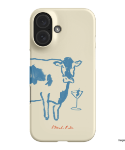 Mootini Blue Printed Phone Cases by Phthalo Ruth - The Dairy