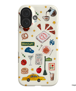 NYC Light Printed Phone Cases iPhone 16 / Snap by BG. Studio - The Dairy
